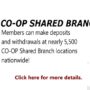Learn more about CO-OP Shared Branching