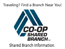 Find a CO-OP Shared Branch or SURCHARGE ATM near you!