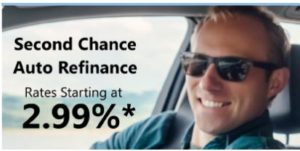 Second Chance Auto Loan Refinance